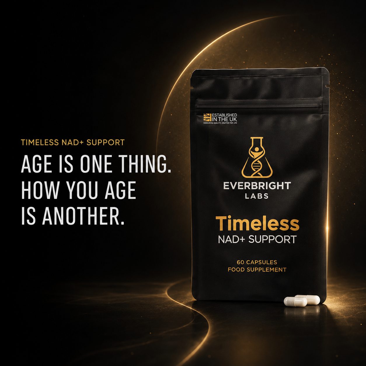 Timeless NAD+ Support — Age is one thing. How you age is another.